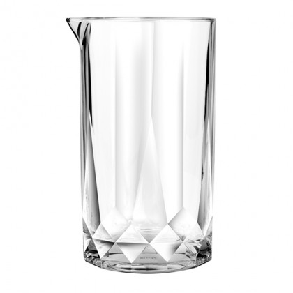 Ocean Connexion High Quality Diamond Crystal Cut Cocktail Mixing Glass with Pouring Spout 22oz, 625ml